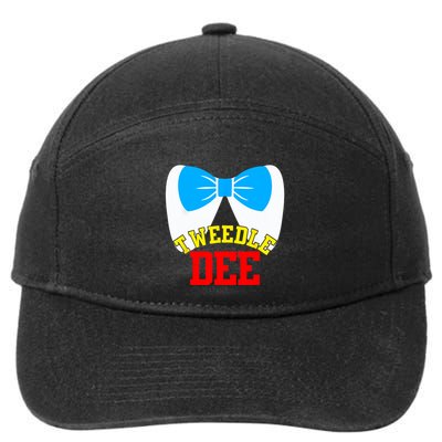 Tweedle Dee Dum Funny Matching Halloween Costume For Couples 7-Panel Snapback Hat