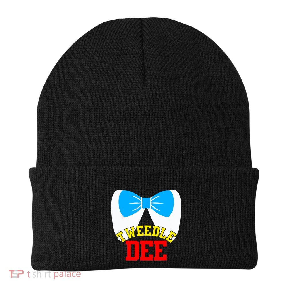 Tweedle Dee Dum Funny Matching Halloween Costume For Couples Beanie