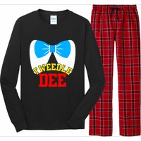 Tweedle Dee Dum Funny Matching Halloween Costume For Couples Long Sleeve Pajama Set