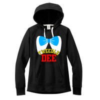 Tweedle Dee Dum Funny Matching Halloween Costume For Couples Women's Fleece Hoodie