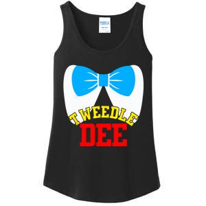 Tweedle Dee Dum Funny Matching Halloween Costume For Couples Ladies Essential Tank