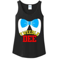 Tweedle Dee Dum Funny Matching Halloween Costume For Couples Ladies Essential Tank