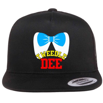 Tweedle Dee Dum Funny Matching Halloween Costume For Couples Flatbill Hat