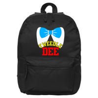 Tweedle Dee Dum Funny Matching Halloween Costume For Couples 16 in Basic Backpack