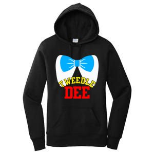 Tweedle Dee Dum Funny Matching Halloween Costume For Couples Women's Pullover Hoodie