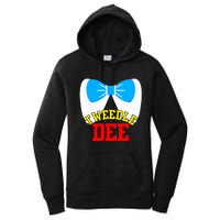 Tweedle Dee Dum Funny Matching Halloween Costume For Couples Women's Pullover Hoodie