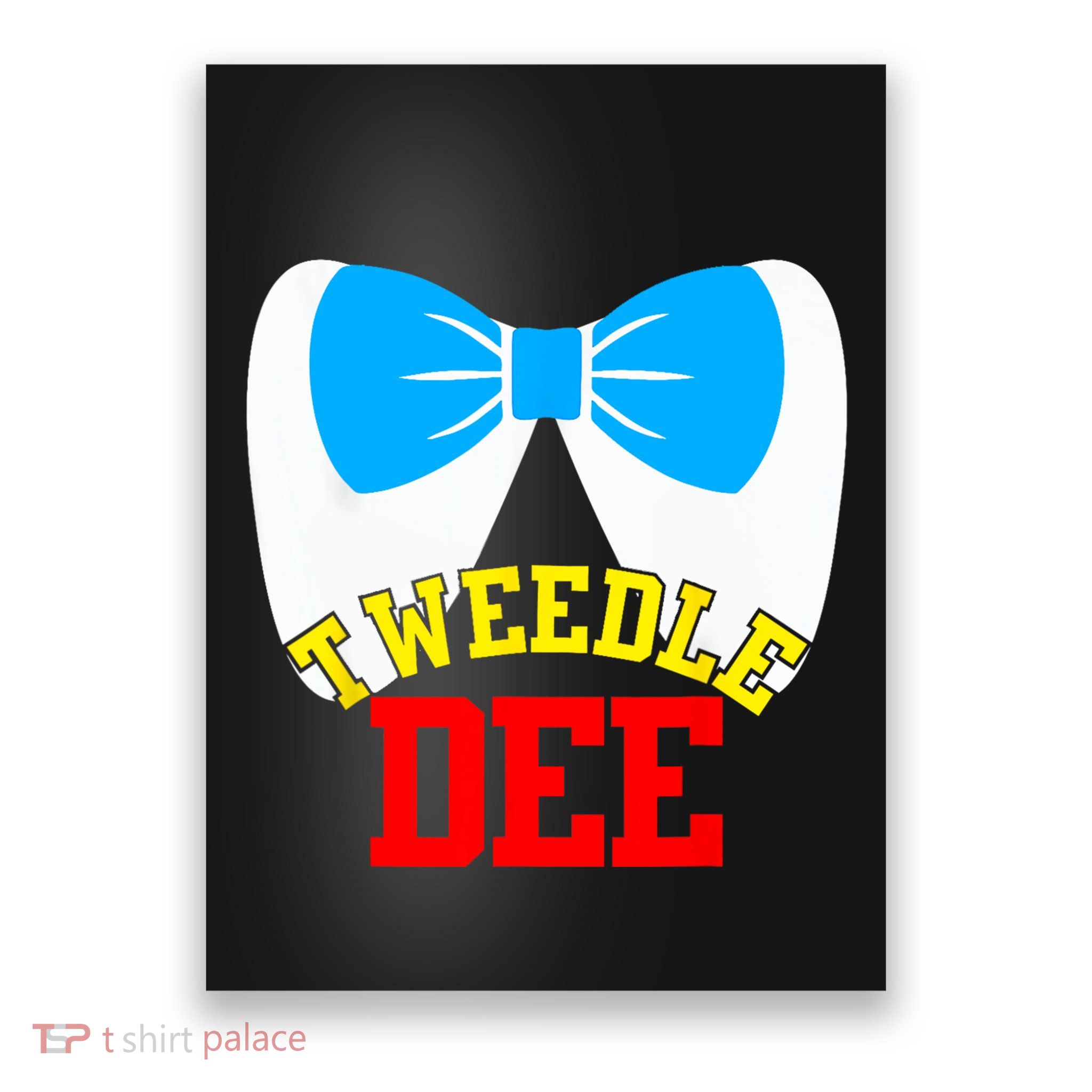 Tweedle Dee Dum Funny Matching Halloween Costume For Couples Poster