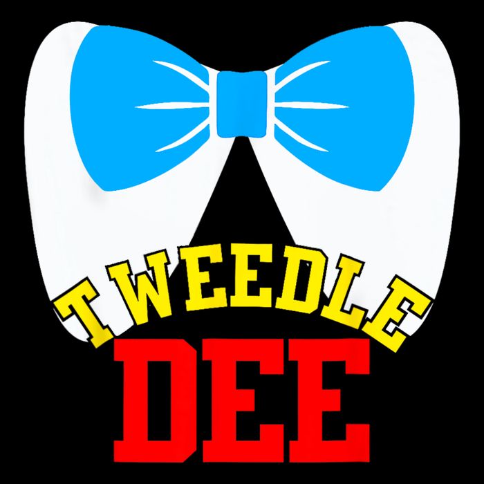 Tweedle Dee Dum Funny Matching Halloween Costume For Couples Tall Sweatshirt