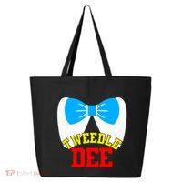 Tweedle Dee Dum Funny Matching Halloween Costume For Couples 25L Jumbo Tote