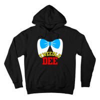 Tweedle Dee Dum Funny Matching Halloween Costume For Couples Tall Hoodie