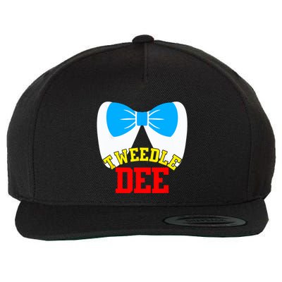 Tweedle Dee Dum Funny Matching Halloween Costume For Couples Wool Snapback Cap