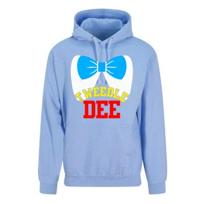 Tweedle Dee Dum Funny Matching Halloween Costume For Couples Unisex Surf Hoodie