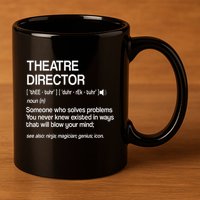 Theater Director Definition Broadway Musical Theatre 11oz C Handle Ceramic Mug