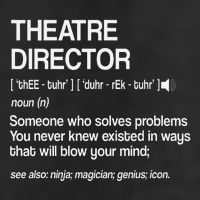 Theater Director Definition Broadway Musical Theatre 11oz C Handle Ceramic Mug