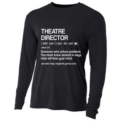 Theater Director Definition Broadway Musical Theatre Cooling Performance Long Sleeve Crew