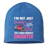 Truck Driver Daughter Cute Of Trucker Daddy Great Gift Sustainable Beanie