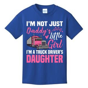 Truck Driver Daughter Cute Of Trucker Daddy Great Gift Kids T-Shirt