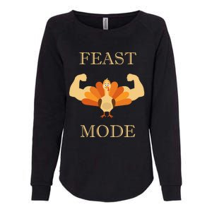 Thanksgiving Day Design Feast Mode And Gift Womens California Wash Sweatshirt