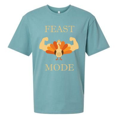 Thanksgiving Day Design Feast Mode And Gift Sueded Cloud Jersey T-Shirt