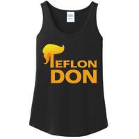 Teflon Don Donald Trump Hair Ladies Essential Tank