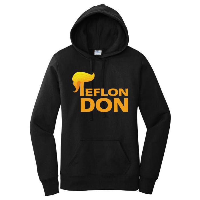 Teflon Don Donald Trump Hair Women's Pullover Hoodie