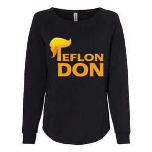 Teflon Don Donald Trump Hair Womens California Wash Sweatshirt