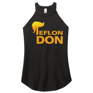 Teflon Don Donald Trump Hair Women's Perfect Tri Rocker Tank