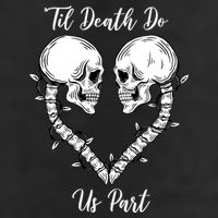 Til Death Do Us Part Skeleton Heart Cool Comfort Performance Bucket Hat