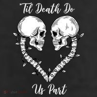 Til Death Do Us Part Skeleton Heart 11oz C Handle Ceramic Mug