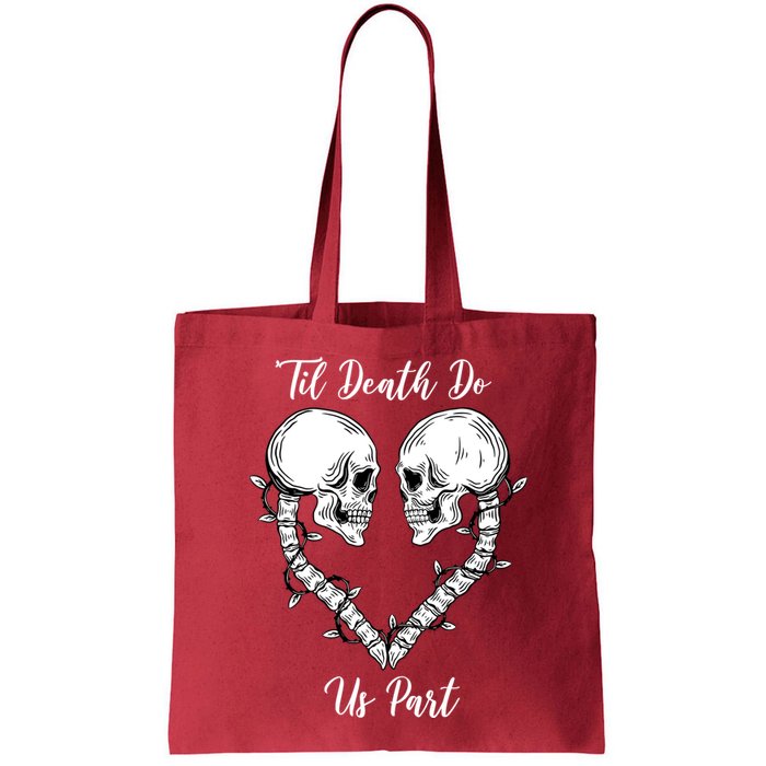 Til Death Do Us Part Skeleton Heart Bag