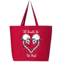 Til Death Do Us Part Skeleton Heart 25L Jumbo Tote