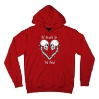 Til Death Do Us Part Skeleton Heart Tall Hoodie