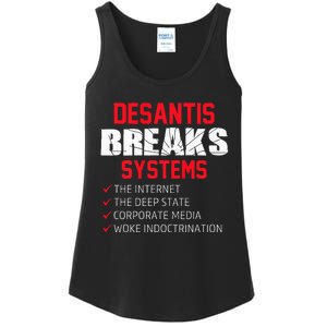 Team Desantis Desantis Breaks Systems  Ladies Essential Tank