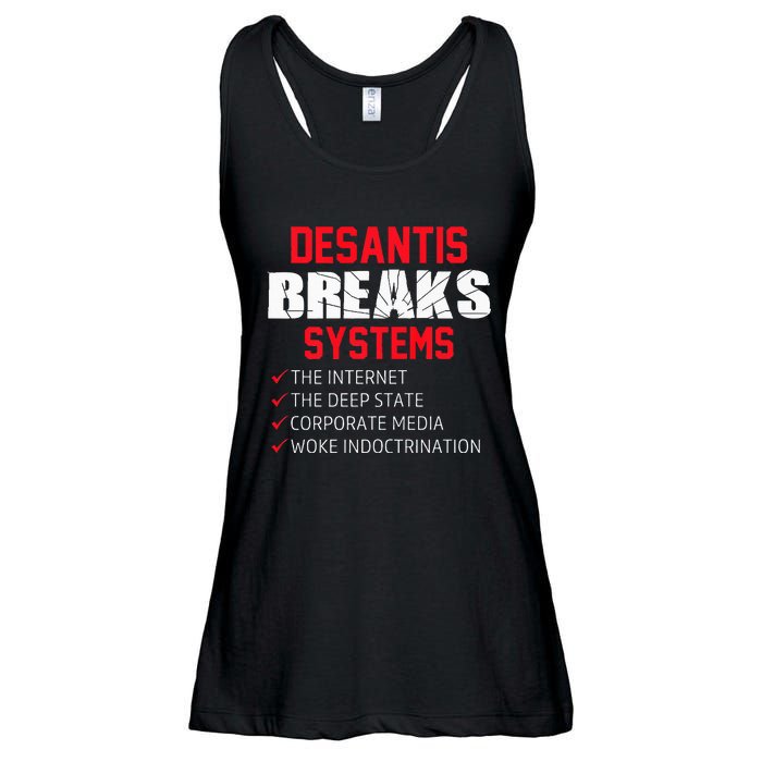 Team Desantis Desantis Breaks Systems  Ladies Essential Flowy Tank