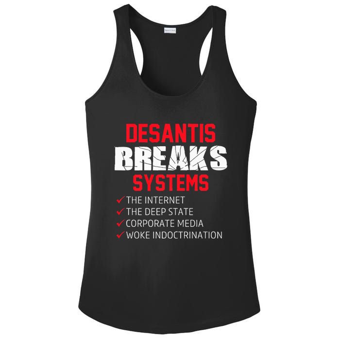 Team Desantis Desantis Breaks Systems  Ladies PosiCharge Competitor Racerback Tank