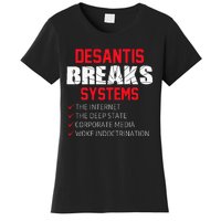 Team Desantis Desantis Breaks Systems  Women's T-Shirt