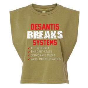 Team Desantis Desantis Breaks Systems  Garment-Dyed Women's Muscle Tee