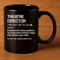 Theater Director Definition Broadway Musical Theatre 11oz C Handle Ceramic Mug