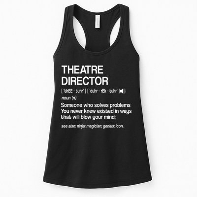 Theater Director Definition Broadway Musical Theatre Womens Tank Top