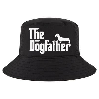 The Dogfather Dachshund Father Funny Dog Lover Cool Comfort Performance Bucket Hat