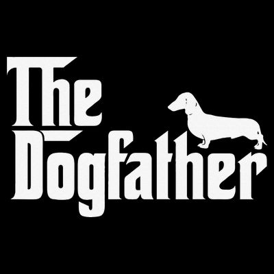 The Dogfather Dachshund Father Funny Dog Lover T-Shirt