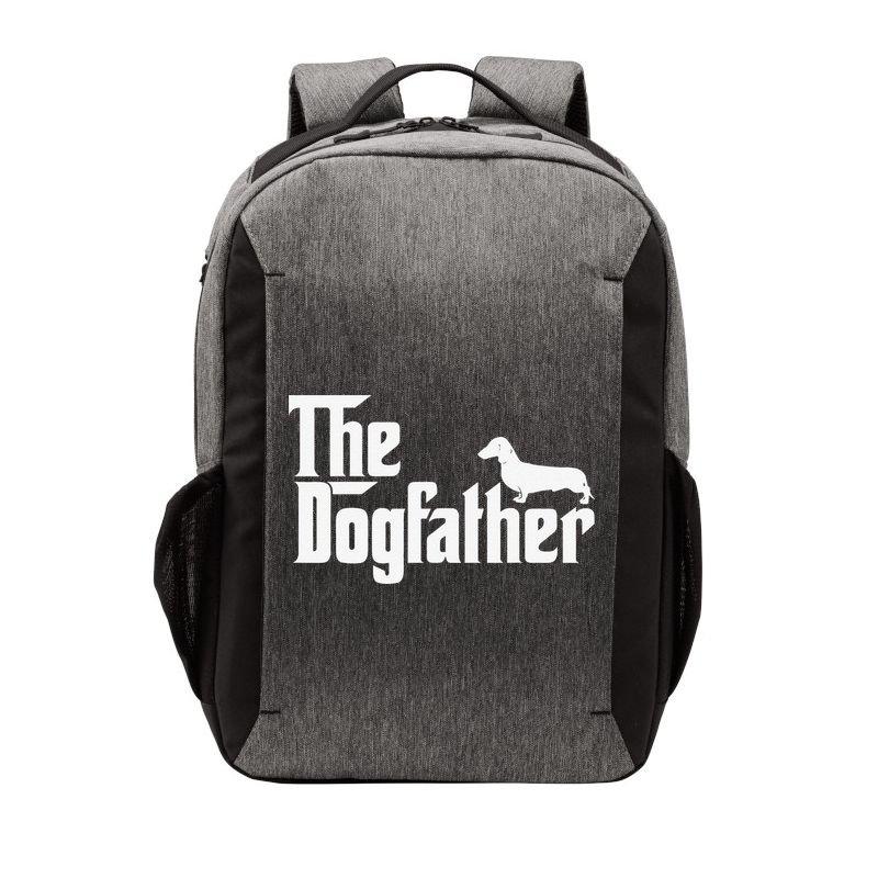 The Dogfather Dachshund Father Funny Dog Lover Vector Backpack