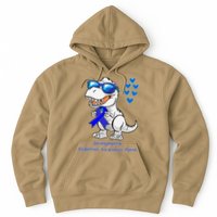 T-rex Dinosaur Developmental Disabilities Awareness Month Hoodie