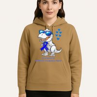 T-rex Dinosaur Developmental Disabilities Awareness Month Hoodie