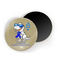 T-rex Dinosaur Developmental Disabilities Awareness Month Magnet