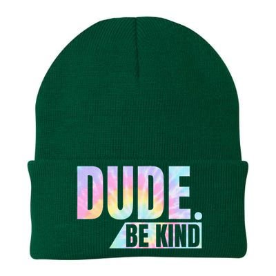 Tie Dye Dude Be Kind Anti Bullying Choose Kind Movement Knit Cap Winter Beanie