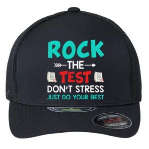 Test Day Do Your Best State Testing Teacher Student Flexfit Unipanel Trucker Cap