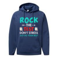 Test Day Do Your Best State Testing Teacher Student Performance Fleece Hoodie