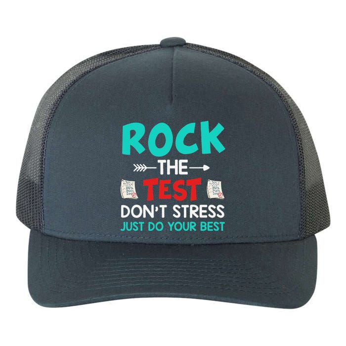 Test Day Do Your Best State Testing Teacher Student Yupoong Adult 5-Panel Trucker Hat