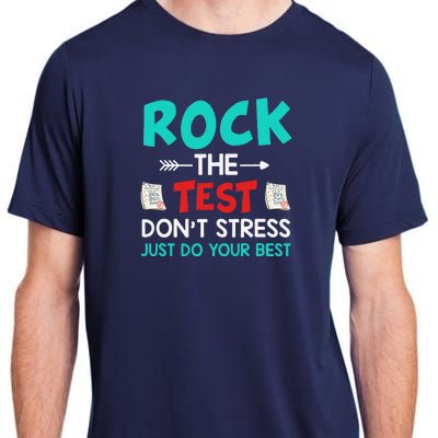 Test Day Do Your Best State Testing Teacher Student Adult ChromaSoft Performance T-Shirt